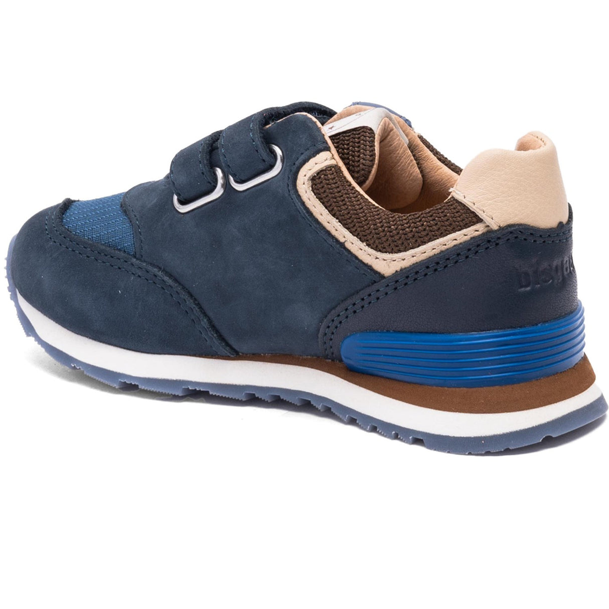Bisgaard Navy Winston Velcro Sko
