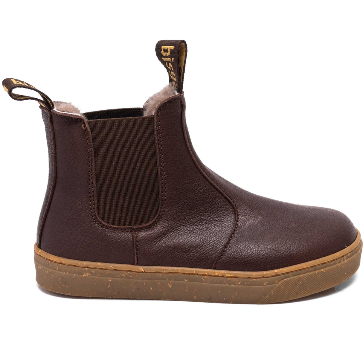 Bisgaard Dark Brown Barefoot Ene Lamb Støvler