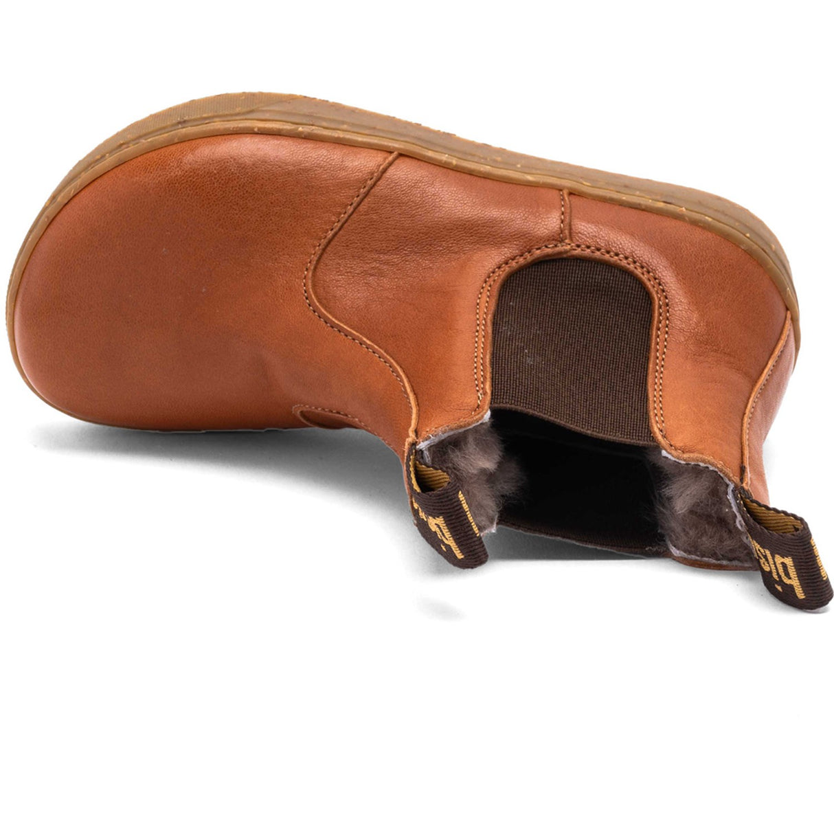 Bisgaard Cognac Barefoot Ene Lamb Støvler
