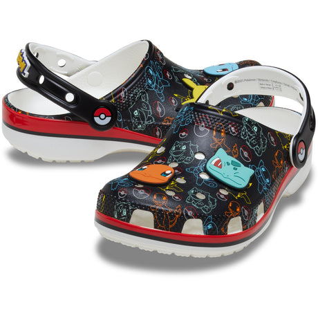 Crocs Multi Pokemon Print Classic Clog