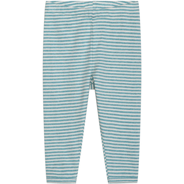 Serendipity Nile/Offwhite Baby Leggings Stripe