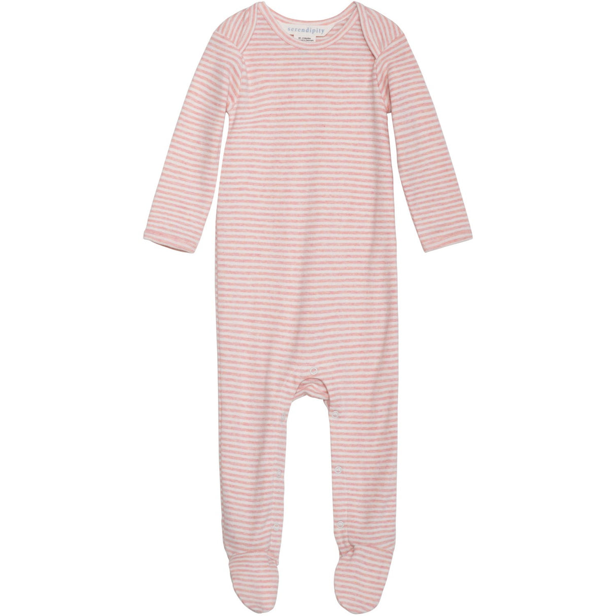 Serendipity Coral/Offwhite Baby Dragt Stripe