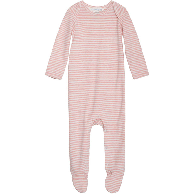 Serendipity Coral/Offwhite Baby Dragt Stripe