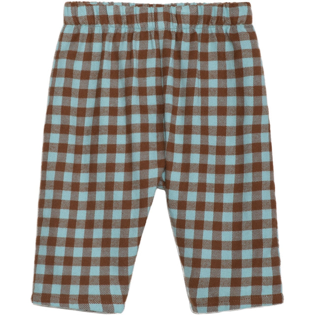 Serendipity Coffee Checks Baby Brushed Bukser