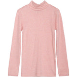 Serendipity Coral Turtleneck Bluse