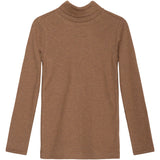 Serendipity Almond Turtleneck Bluse