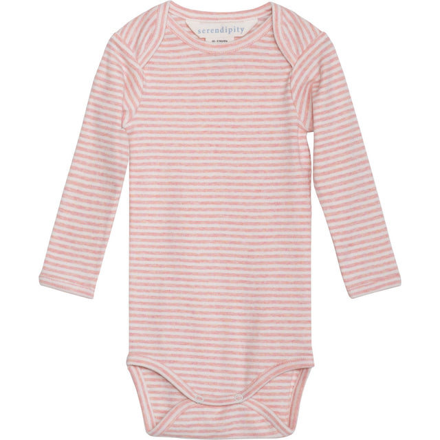 Serendipity Coral/Offwhite Baby Body Stripe