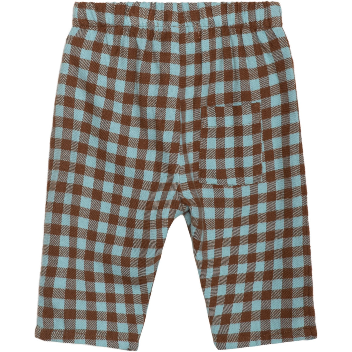 Serendipity Coffee Checks Baby Brushed Bukser
