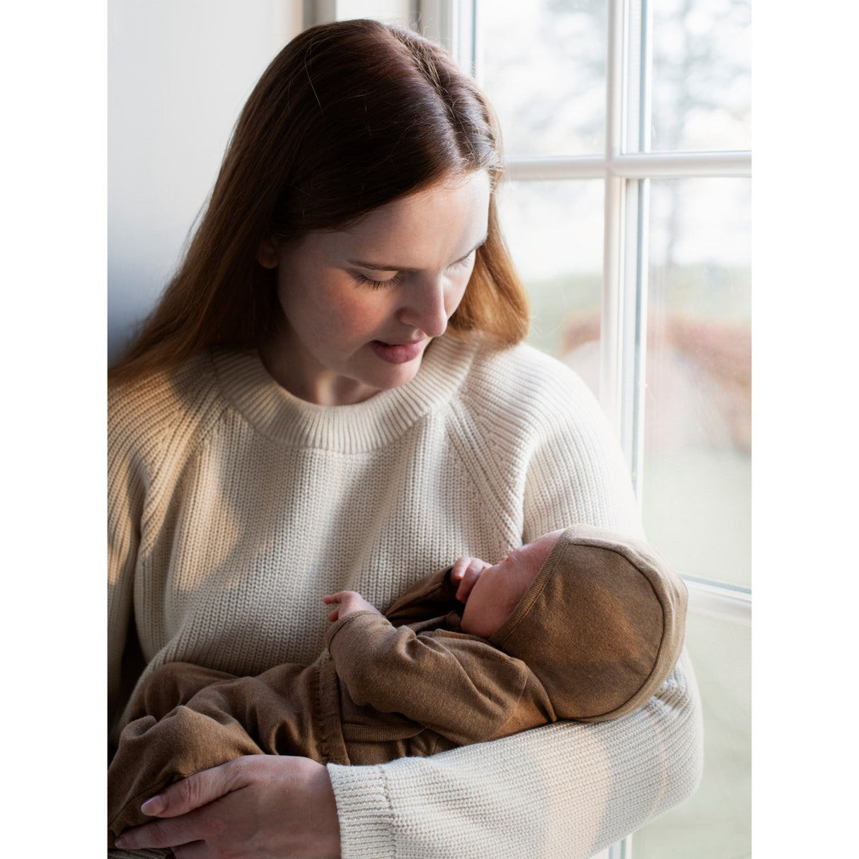 Serendipity Almond Newborn Slå-om Body