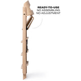 KAOS Natural Klapp Højstol Eg