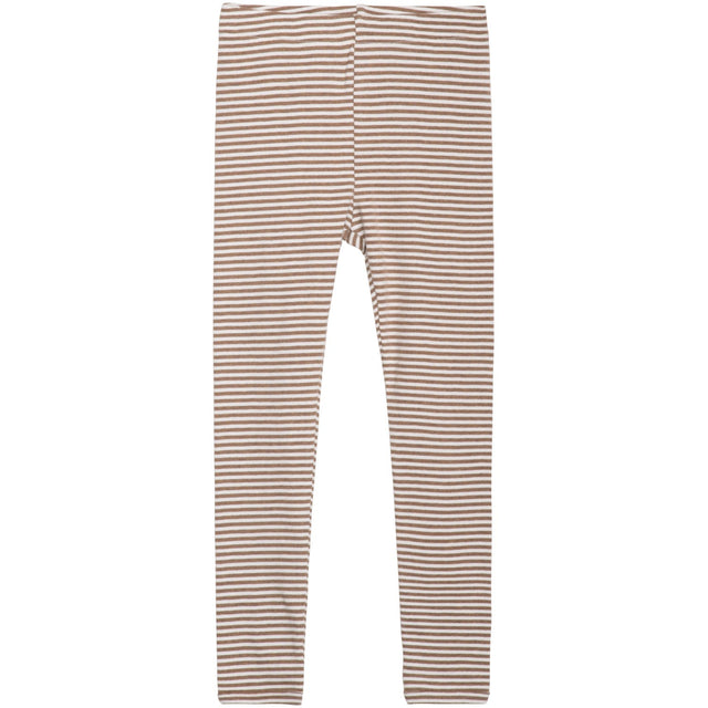 Serendipity Almond/Offwhite Leggings Stripe
