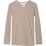Serendipity Almond/Offwhite Slim Bluse Stripe