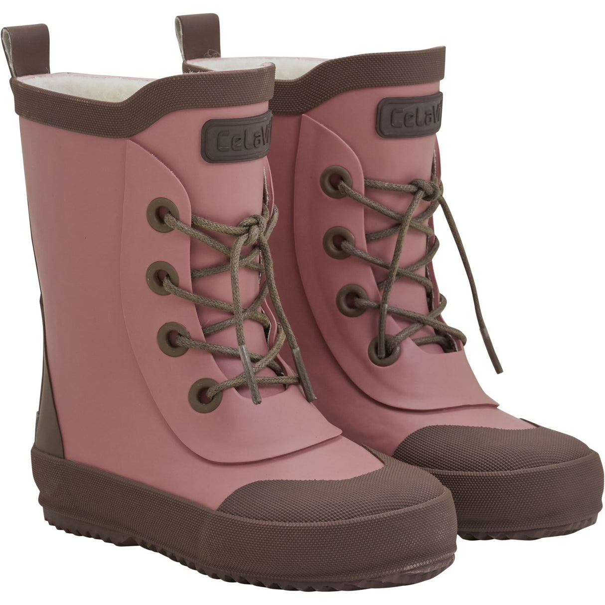 CeLaVi Brick Dust Termo Gummistøvler W. Uld Lining