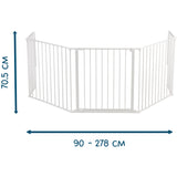 BabyDan Flex Xl White