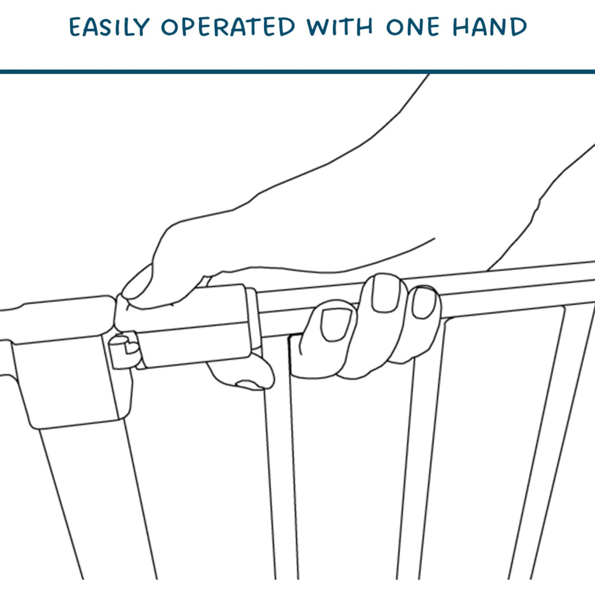 BabyDan Flex Xl White