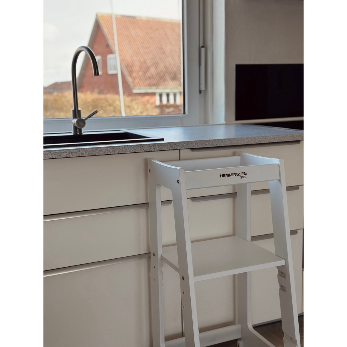 HEMMINGSEN Kids Martin Justerbart Læringstårn Hvid