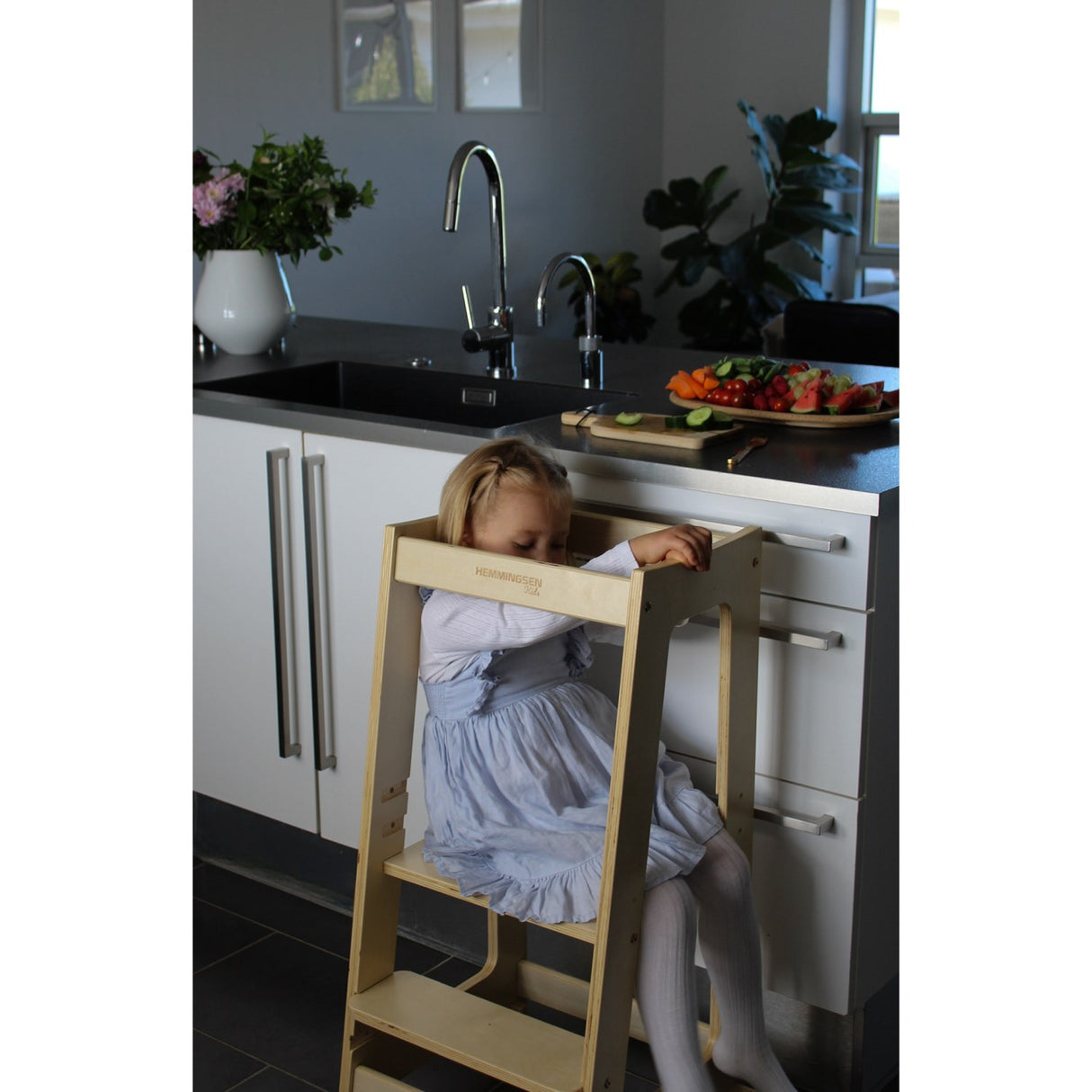 HEMMINGSEN Kids Martin Justerbart Læringstårn Natur - Ny model