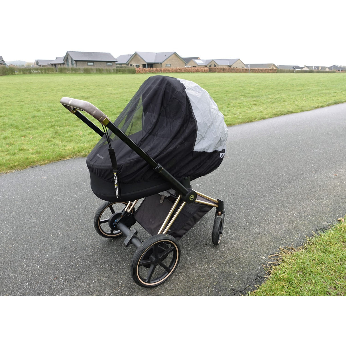 BabyDan Super Safe Myggenet – Kombi Sort