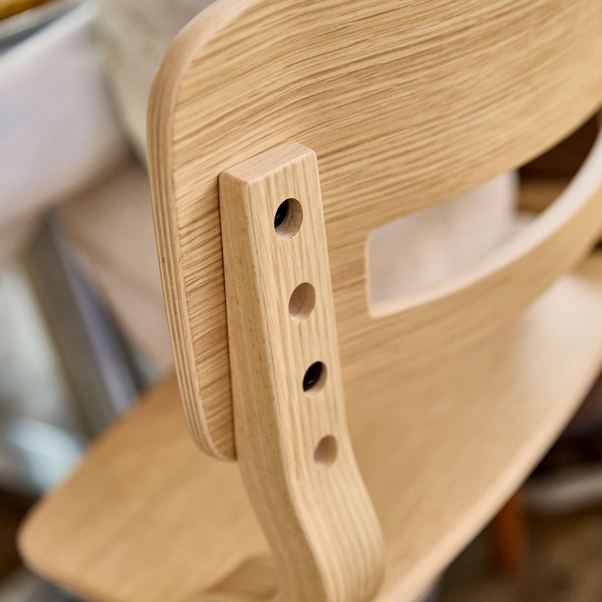 Leander Oak Nature Leander Louie™ Højstol Uden Bøjle