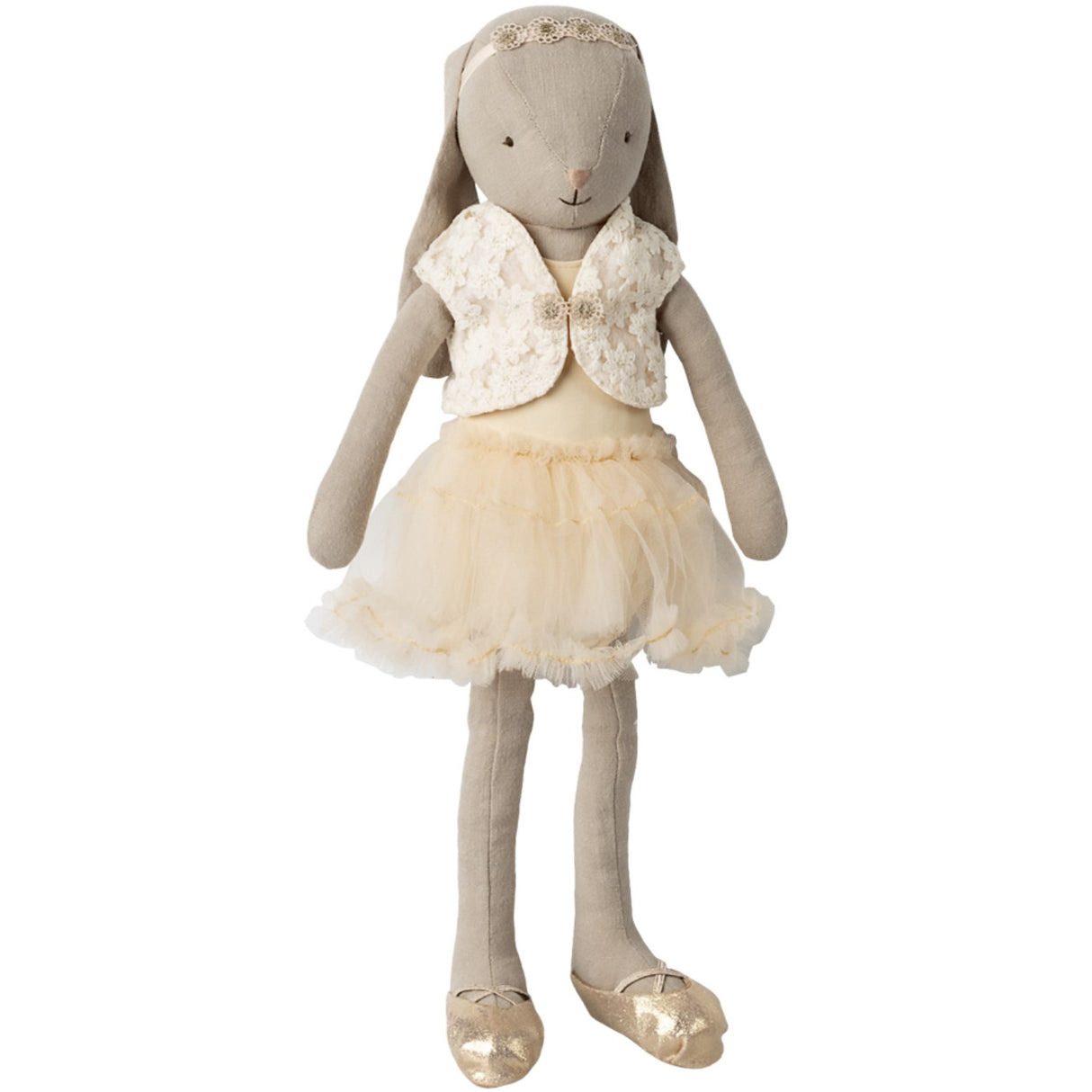 Maileg Kanin Size 3, Classic - Ballet Dragt Og Nederdel Cream