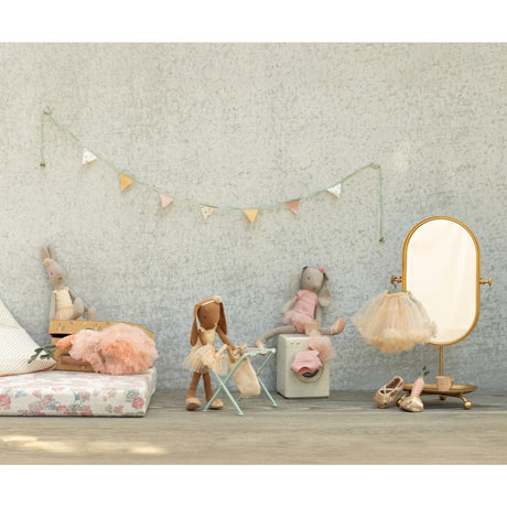Maileg Kanin Size 2, Classic - Ballet Dragt Og Nederdel Rose