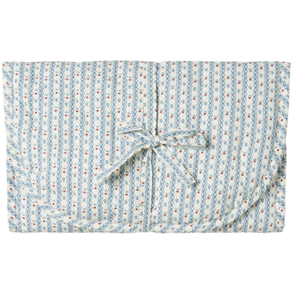 MarMar Cotton Percale Home Floral Stripe Pusleunderlag