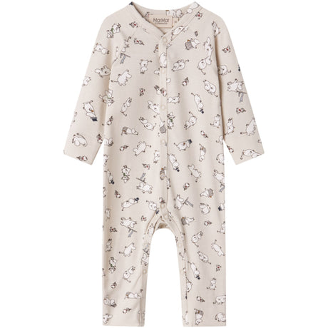 MarMar New Born Modal Smooth Print Moomin Rena Onesies