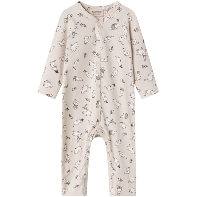 MarMar New Born Modal Smooth Print Moomin Rena Onesies