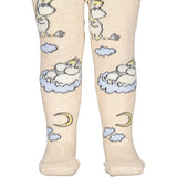 MarMar Tights Jacquard Beige Mel. Moomin Strømpebukser Jacquard