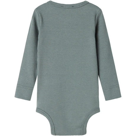 MarMar Modal Dusty Green Plain Body LS