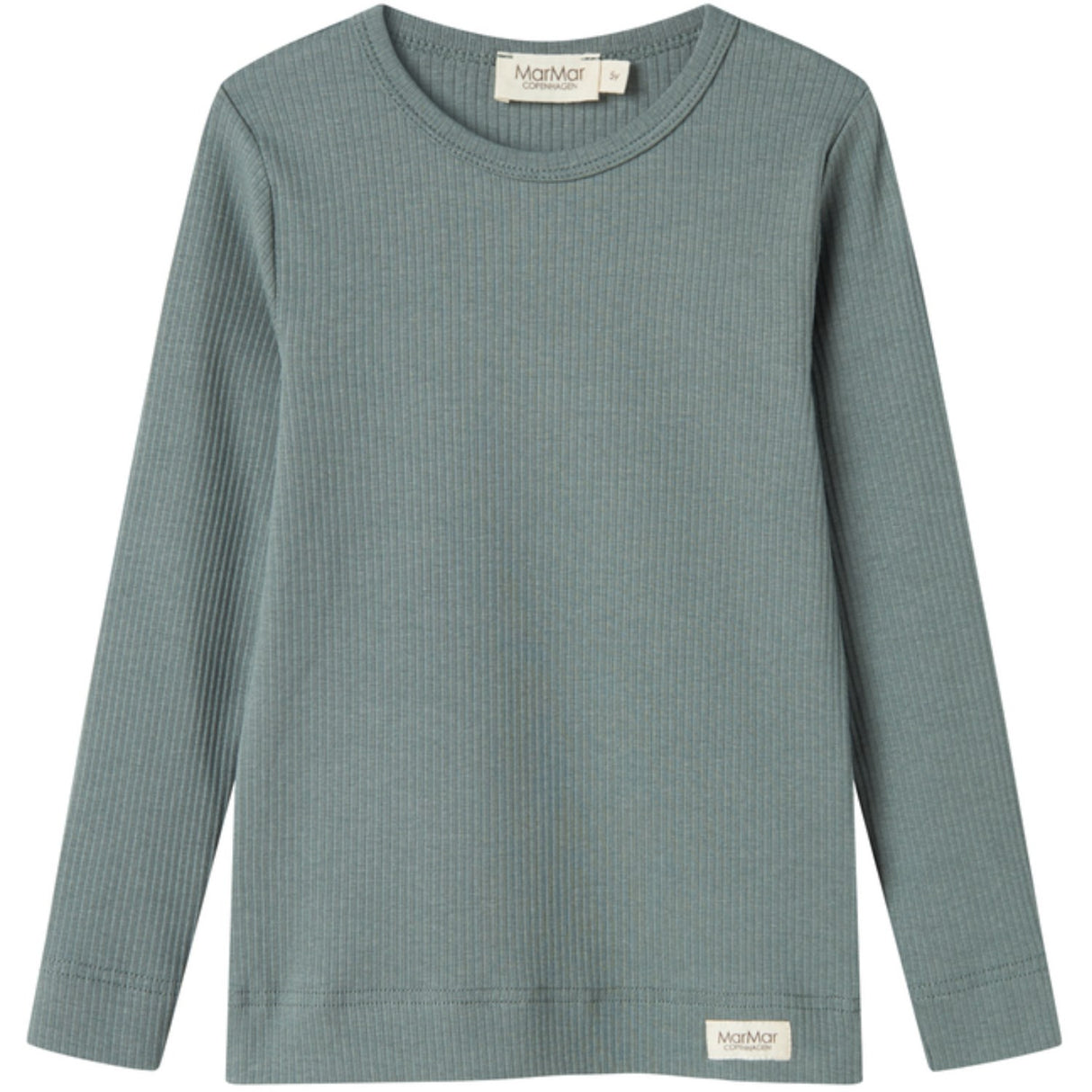 MarMar Modal Dusty Green Plain Bluse