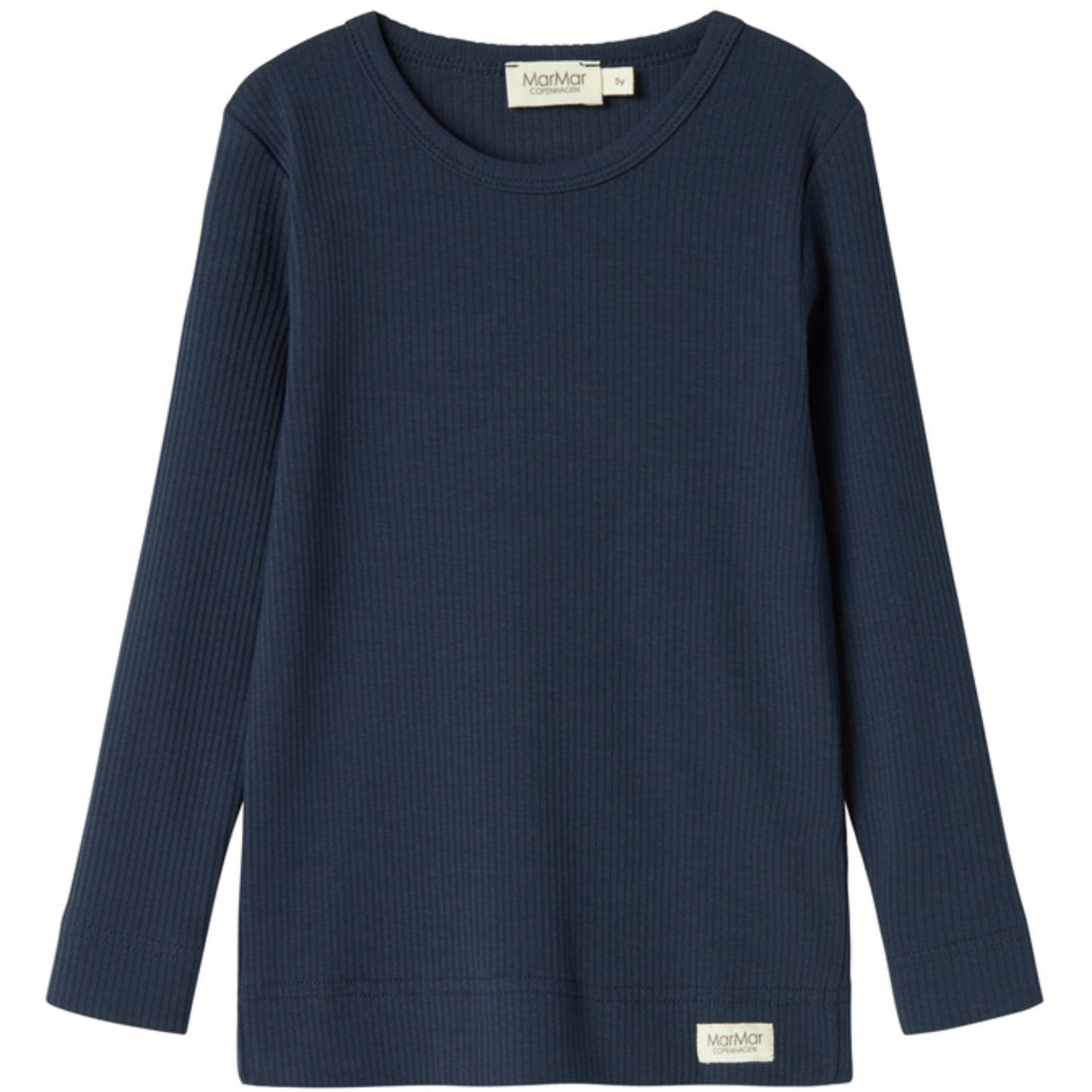 MarMar Modal Pilot Navy Plain Bluse