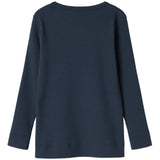 MarMar Modal Pilot Navy Plain Bluse
