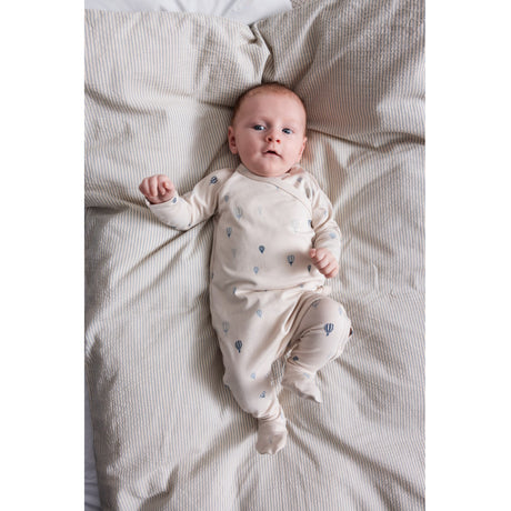 MarMar New Born Modal Smooth Print Air Balloon Rubello Onesies