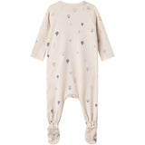 MarMar New Born Modal Smooth Print Air Balloon Rubello Onesies