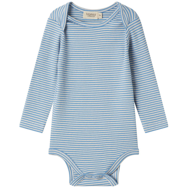 MarMar Modal Fine Rib Blue Stripe Ben Body