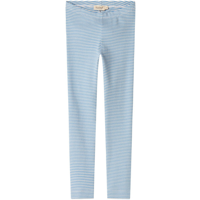 MarMar Modal Fine Rib Blue Stripe Leggings