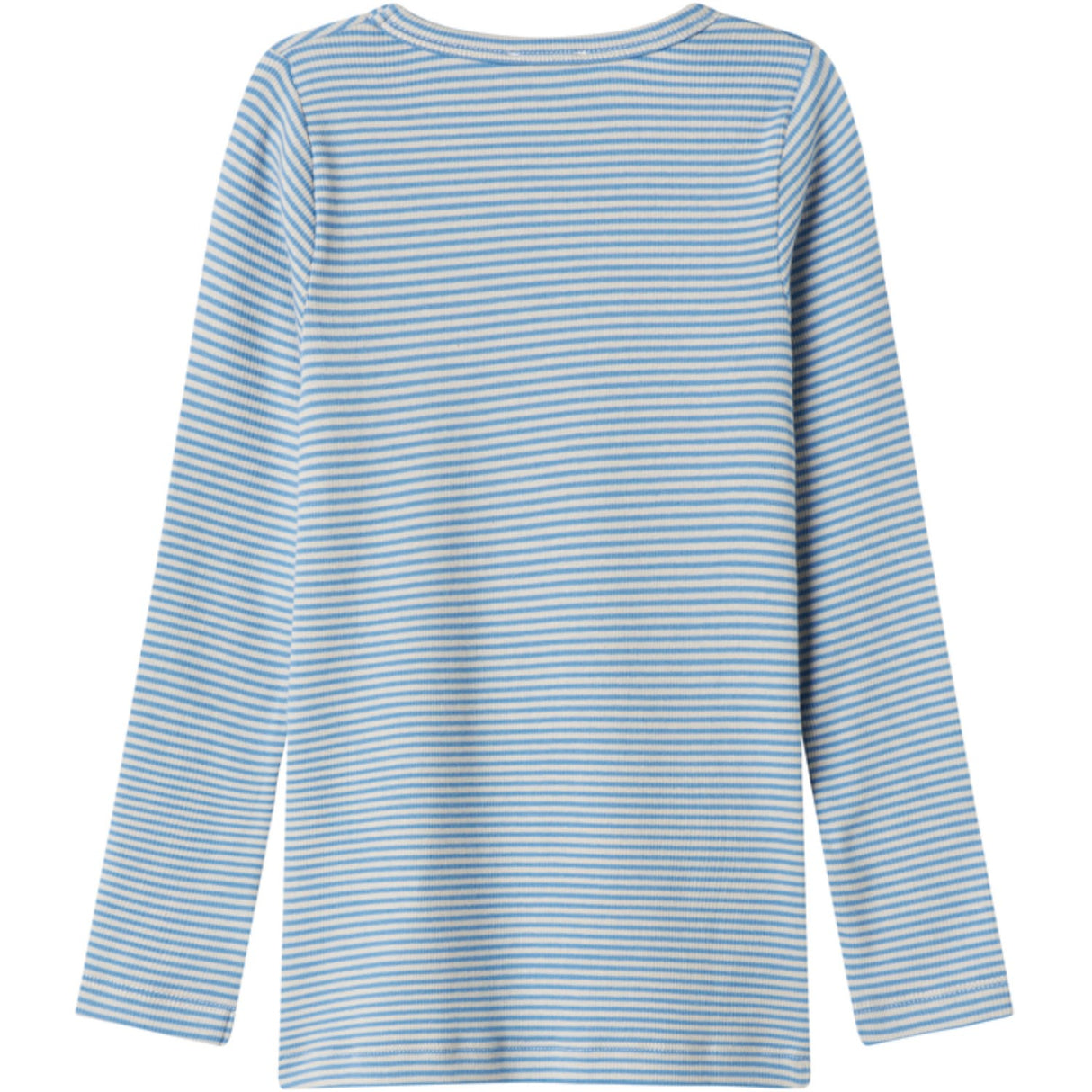 MarMar Modal Fine Rib Blue Stripe Tani Bluse