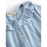 MarMar Modal Fine Rib Blue Stripe Dama LS Kjole