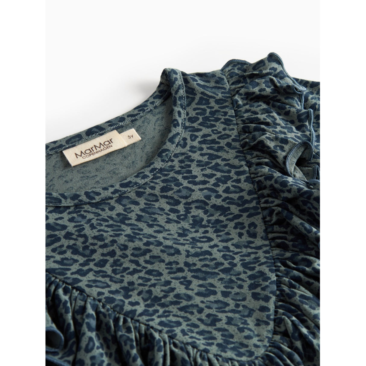 MarMar Leopard Dusty Green Leo Leo Taren Bluse