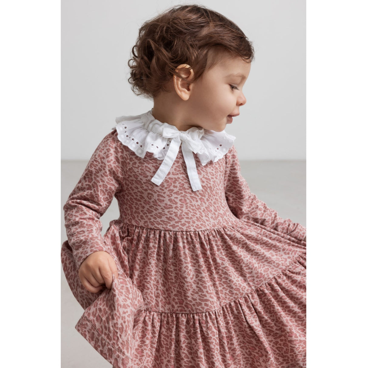 MarMar Leopard Rose Dust Leo Leo Dolly Kjole