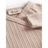MarMar New Born Modal Pointelle Rib Soft Beige Rubello Heldragt