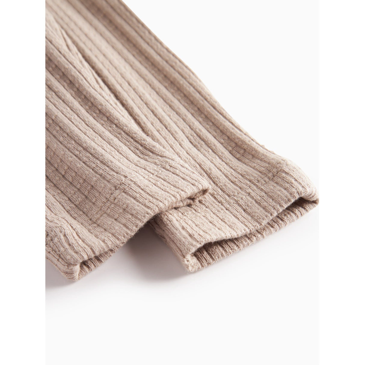 MarMar New Born Modal Pointelle Rib Soft Beige Piva Bukser