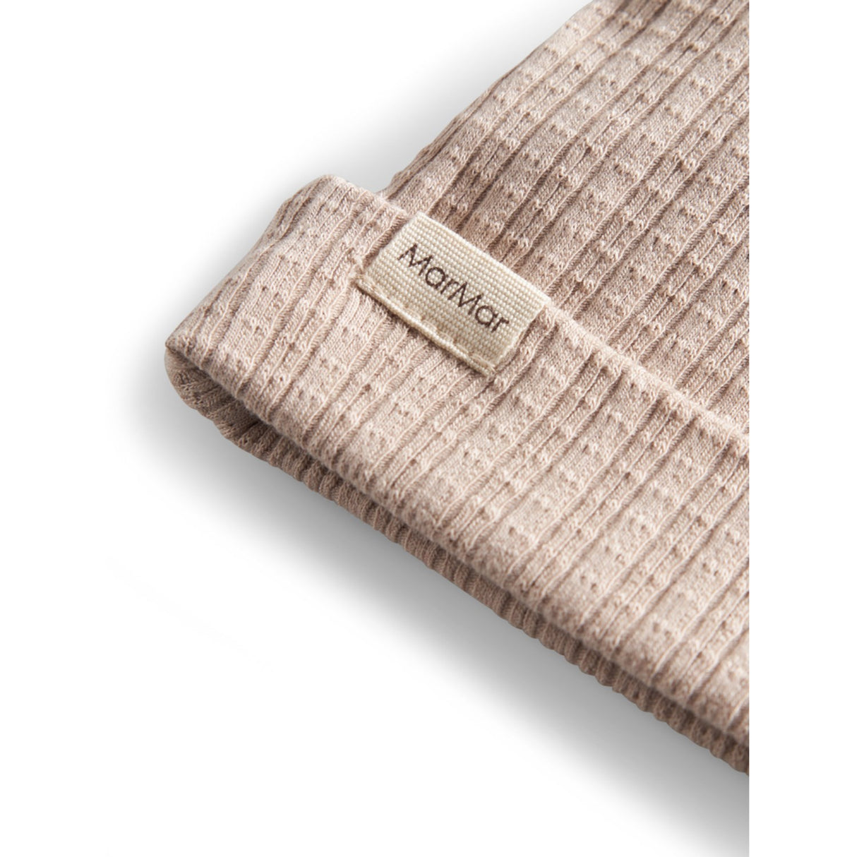 MarMar New Born Modal Pointelle Rib Soft Beige Aiko Hue