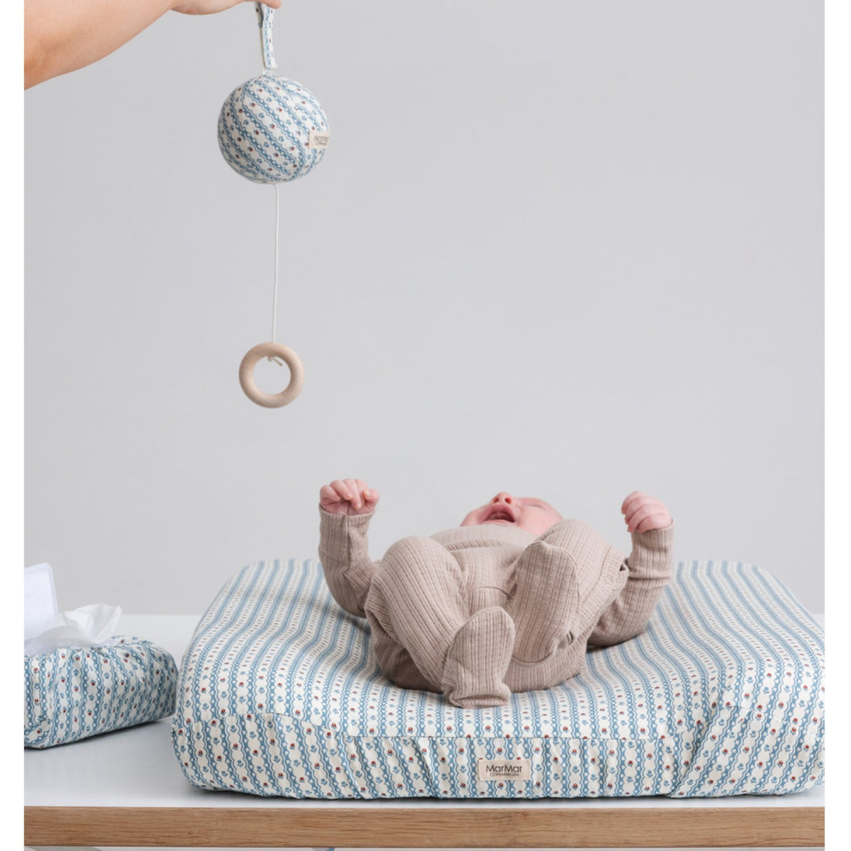 MarMar New Born Modal Pointelle Rib Soft Beige Rubello Heldragt