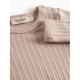 MarMar Modal Pointelle Rib Soft Beige Benedicte Body