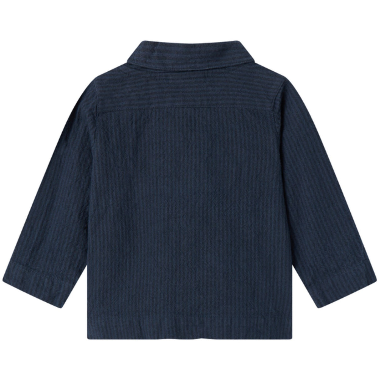 MarMar Chambray Dark Blue Stripe Tovas Bluse