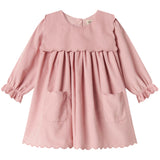 MarMar Fine Cord Soft Berry Dulle Kjole