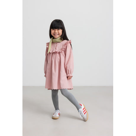 MarMar Fine Cord Soft Berry Delina LS Kjole