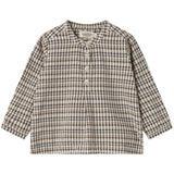 MarMar Seersucker Check Pilot Navy Check Totoro Skjorte